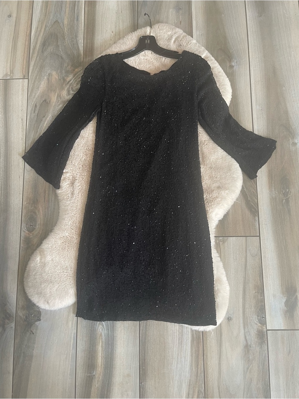 Alice + Olivia Black Cocktail Dress Extra Small Vintage LBD C107672531